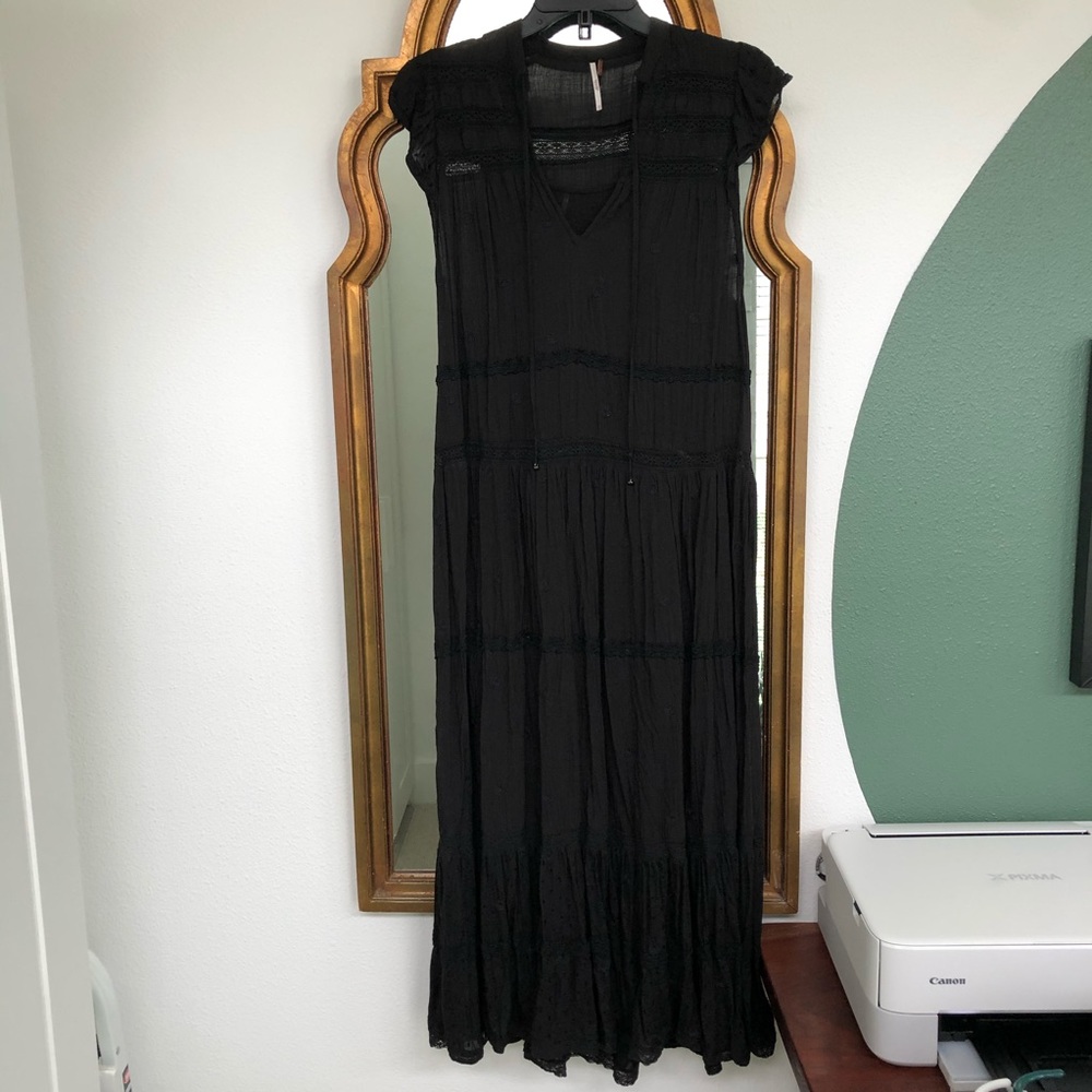 Free People Maxi Dress with Slip
